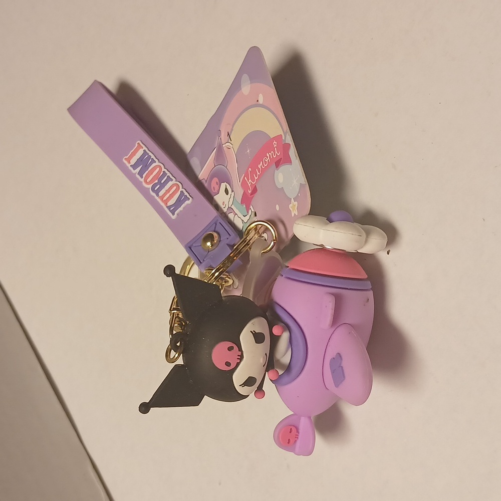 Kuromi plush keychain NwT - Picture 5 of 5